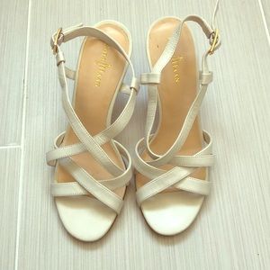 Cole Haan White sandals size 5